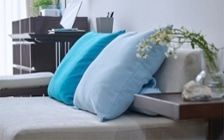 No.297：ブルーで広く見せる6畳。開放感あふれるワンルーム・寝室：画像25