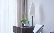 No.297：ブルーで広く見せる6畳。開放感あふれるワンルーム・寝室：画像27