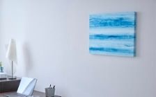 No.297：ブルーで広く見せる6畳。開放感あふれるワンルーム・寝室：画像26