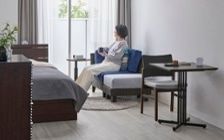 No.299：6畳で体感する、ブルー×グレーのホテル風インテリア：画像1