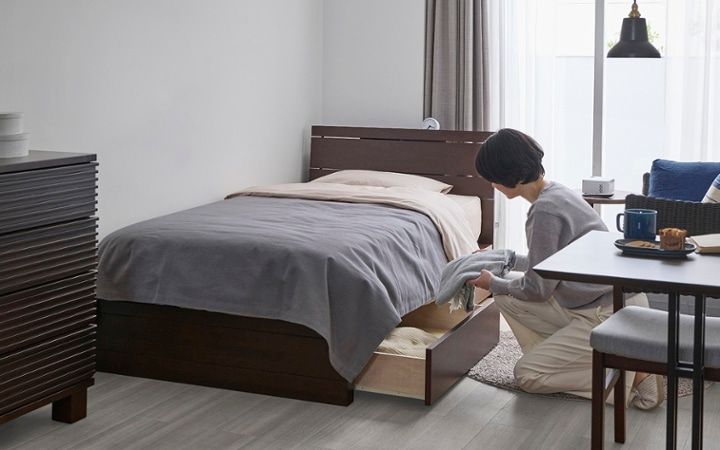 No.299：6畳で体感する、ブルー×グレーのホテル風インテリア：画像18