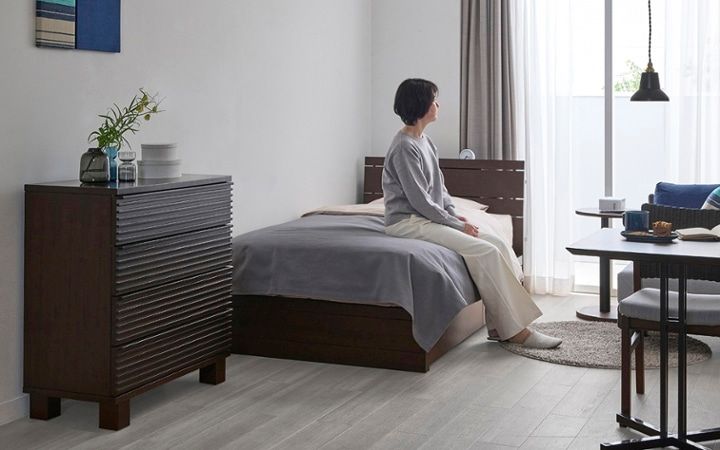 No.299：6畳で体感する、ブルー×グレーのホテル風インテリア：画像15