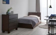 No.299：6畳で体感する、ブルー×グレーのホテル風インテリア：画像14