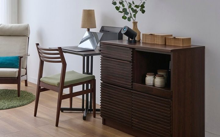 No.301：ラウンジチェアのある生活。6畳ワンルーム・寝室に特等席