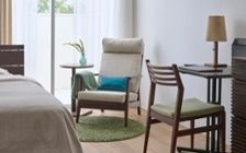 No.301：ラウンジチェアのある生活。6畳ワンルーム・寝室に特等席：画像2