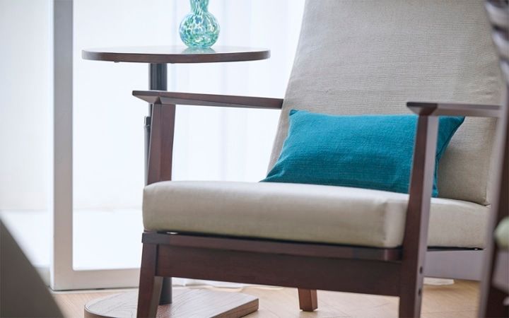 No.301：ラウンジチェアのある生活。6畳ワンルーム・寝室に特等席：画像3