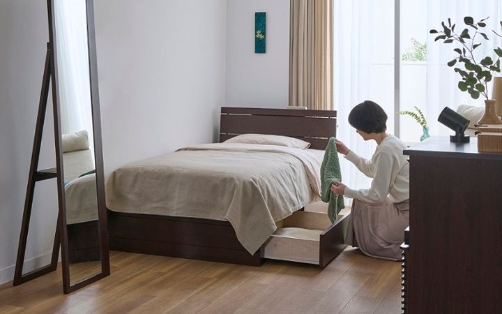 No.301：ラウンジチェアのある生活。6畳ワンルーム・寝室に特等席：画像8