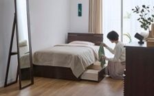 No.301：ラウンジチェアのある生活。6畳ワンルーム・寝室に特等席：画像8