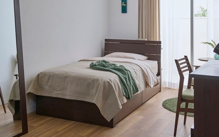 No.301：ラウンジチェアのある生活。6畳ワンルーム・寝室に特等席：画像11