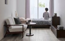 No.302：グレーでまとめる。6畳のスマートなミニマルライフ：画像1