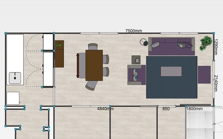 No.304：洗練のグレー×パープル。戸建てを彩る極上モダンスタイル：画像46