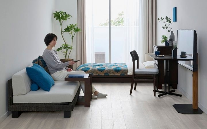 No.305：ブルー×ホワイトの清涼感。8畳で叶える爽やかなくつろぎ：画像18