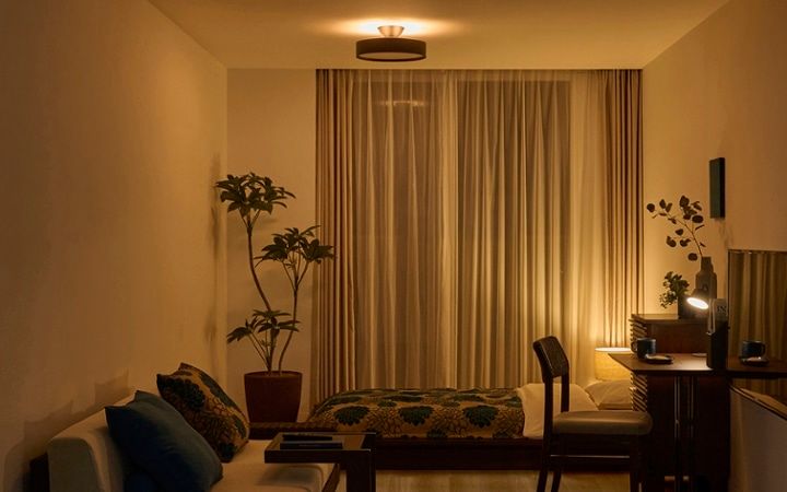 No.305：ブルー×ホワイトの清涼感。8畳で叶える爽やかなくつろぎ：画像16