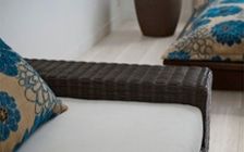 No.305：ブルー×ホワイトの清涼感。8畳で叶える爽やかなくつろぎ：画像5