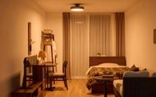 No.308：ホテル風の居心地。ブラウンの温もりを楽しめる8畳：画像9