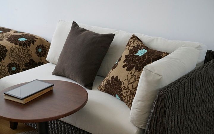 No.308：ホテル風の居心地。ブラウンの温もりを楽しめる8畳