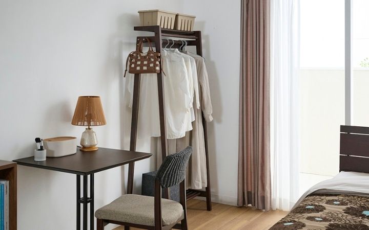 No.308：ホテル風の居心地。ブラウンの温もりを楽しめる8畳：画像21