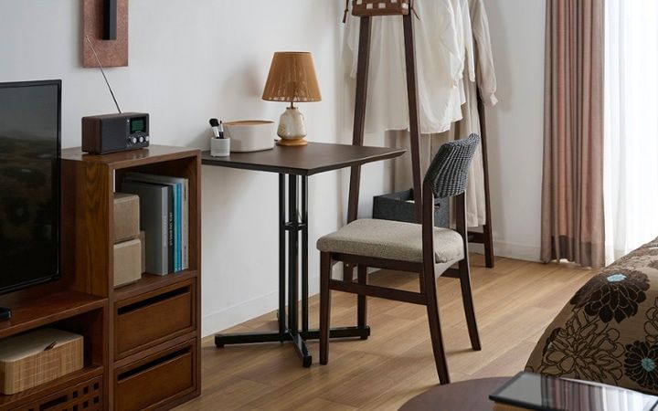 No.308：ホテル風の居心地。ブラウンの温もりを楽しめる8畳：画像15