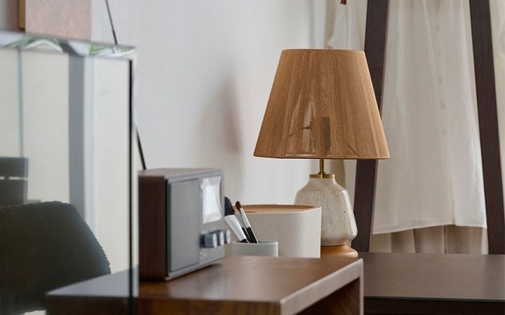 No.308：ホテル風の居心地。ブラウンの温もりを楽しめる8畳：画像18