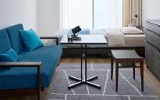 No.309：ブルー×ブラックでクールに演出。静寂を感じる大人の8畳：画像25