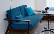 No.309：ブルー×ブラックでクールに演出。静寂を感じる大人の8畳：画像27