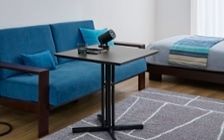 No.309：ブルー×ブラックでクールに演出。静寂を感じる大人の8畳：画像5