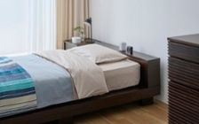 No.309：ブルー×ブラックでクールに演出。静寂を感じる大人の8畳：画像10