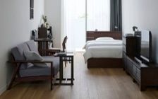 No.310：グレーが織りなす特別感。モダンな8畳ワンルーム・寝室：画像2