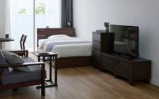 No.310：グレーが織りなす特別感。モダンな8畳ワンルーム・寝室：画像8