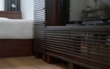 No.310：グレーが織りなす特別感。モダンな8畳ワンルーム・寝室：画像10