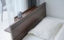 No.310：グレーが織りなす特別感。モダンな8畳ワンルーム・寝室：画像13