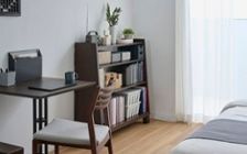 No.310：グレーが織りなす特別感。モダンな8畳ワンルーム・寝室：画像21