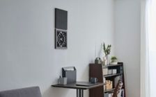 No.310：グレーが織りなす特別感。モダンな8畳ワンルーム・寝室：画像20