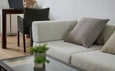 No.314：ローソファと床座。視線を低くして広がる、ゆとりの空間：画像3