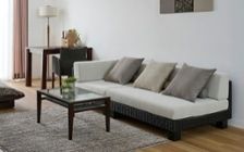 No.314：ローソファと床座。視線を低くして広がる、ゆとりの空間：画像30