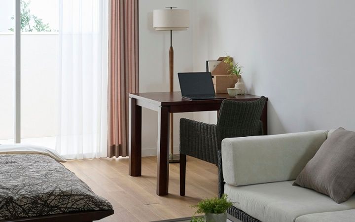 No.314：ローソファと床座。視線を低くして広がる、ゆとりの空間：画像10