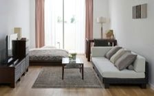 No.314：ローソファと床座。視線を低くして広がる、ゆとりの空間：画像17