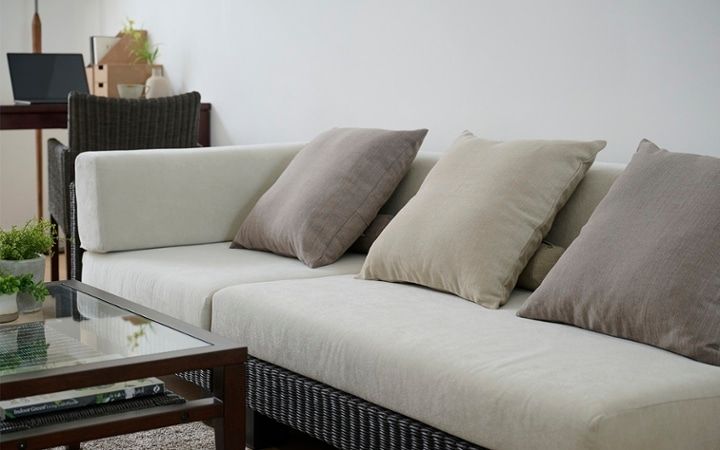 No.314：ローソファと床座。視線を低くして広がる、ゆとりの空間：画像31