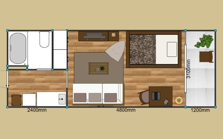 No.314：ローソファと床座。視線を低くして広がる、ゆとりの空間：画像33