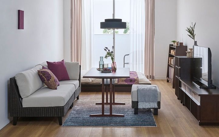 No.315：上質な日常の居場所。パープルで魅せる10畳ワンルーム：画像15