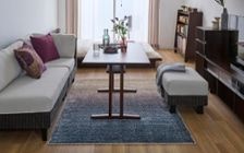 No.315：上質な日常の居場所。パープルで魅せる10畳ワンルーム：画像6