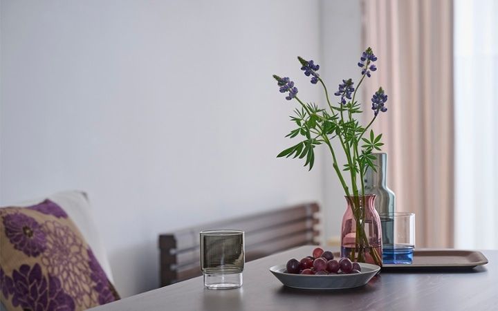 No.315：上質な日常の居場所。パープルで魅せる10畳ワンルーム：画像28