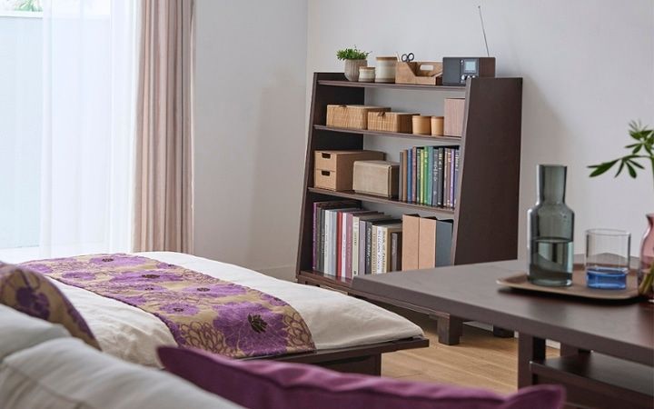 No.315：上質な日常の居場所。パープルで魅せる10畳ワンルーム：画像21