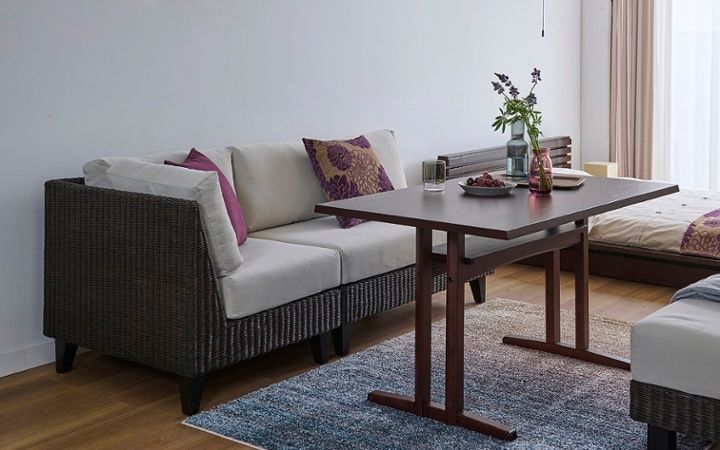 No.315：上質な日常の居場所。パープルで魅せる10畳ワンルーム：画像26