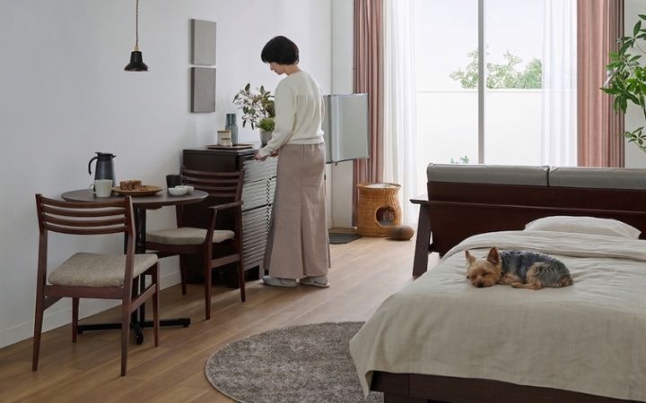 No.318：犬が喜ぶ最適な空間。ワンルーム10畳の快適ライフ：画像2