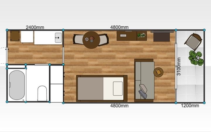 No.318：犬が喜ぶ最適な空間。ワンルーム10畳の快適ライフ：画像24