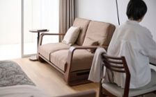 No.340：とびきりくつろげる場所に。ハイバックソファが主役の8畳：画像7