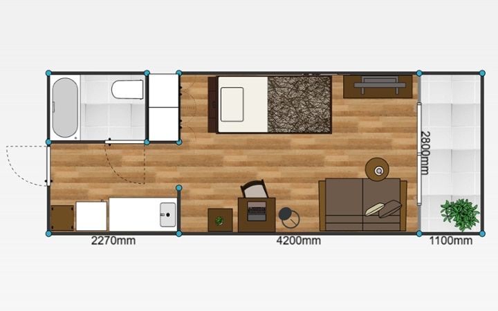 No.340：とびきりくつろげる場所に。ハイバックソファが主役の8畳：画像27