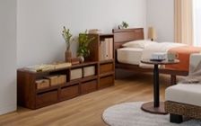 No.350：色と柄で遊ぶ。オレンジがアクセントの元気になれるお部屋：画像7
