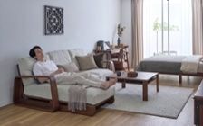 No.360：上質なソファで深いくつろぎ。木の温もりに包まれる暮らし：画像31